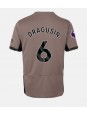 Tottenham Hotspur Radu Dragusin #6 Ausweichtrikot 2023-24 Kurzarm